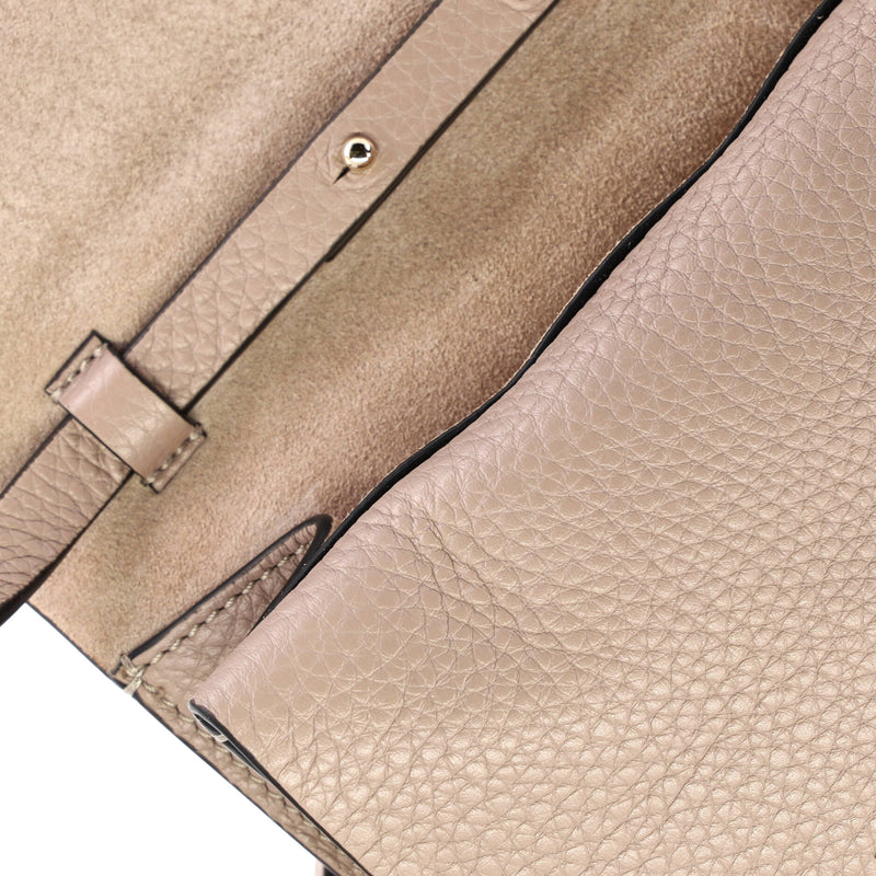 Rockstud Flip Lock Double Flap Crossbody