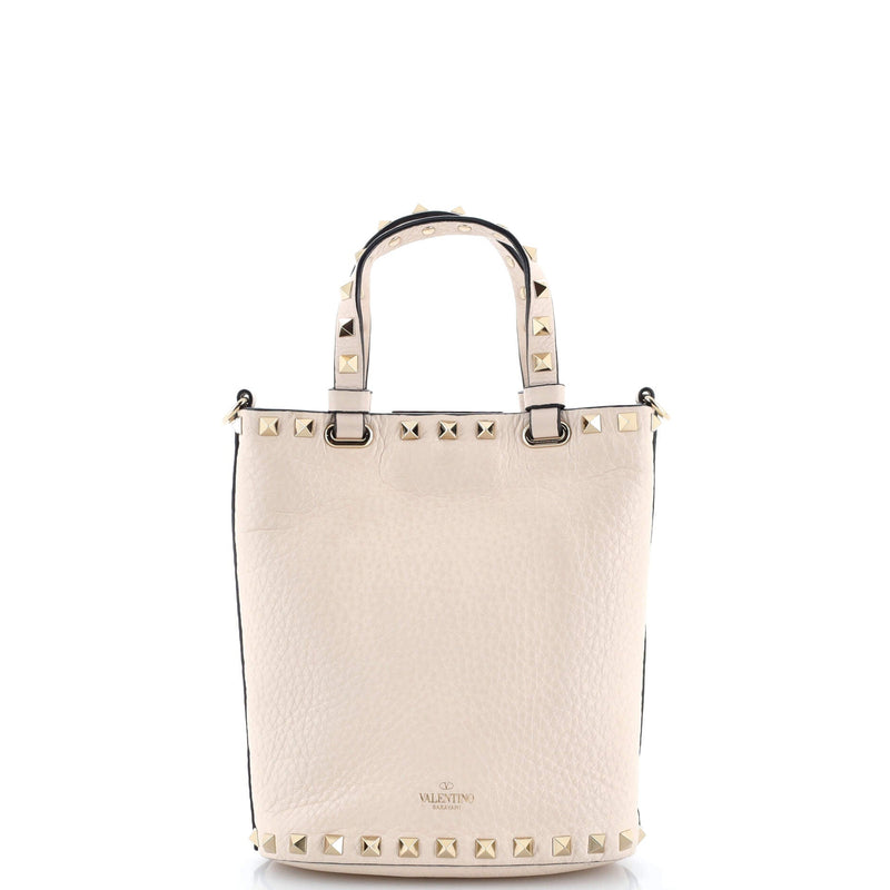 Rockstud Bucket Crossbody Bag Leather