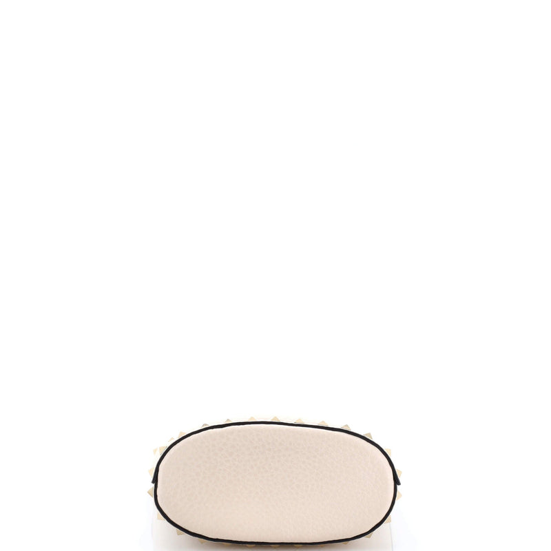 Rockstud Bucket Crossbody Bag Leather