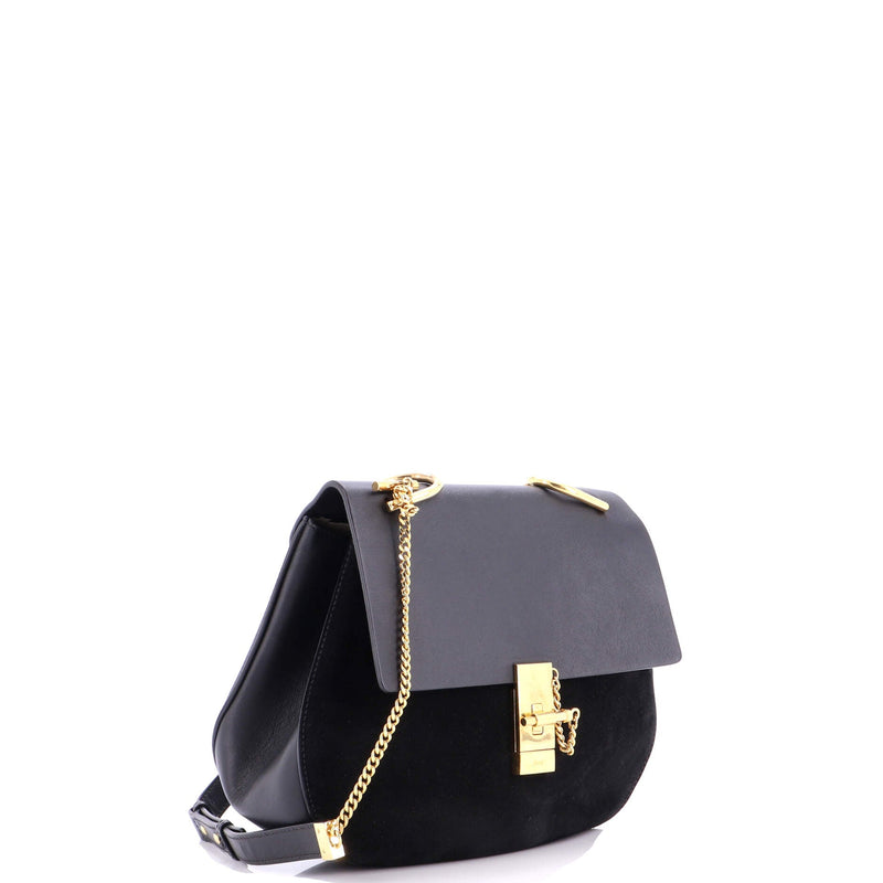 Drew Crossbody Bag Leather And Suede