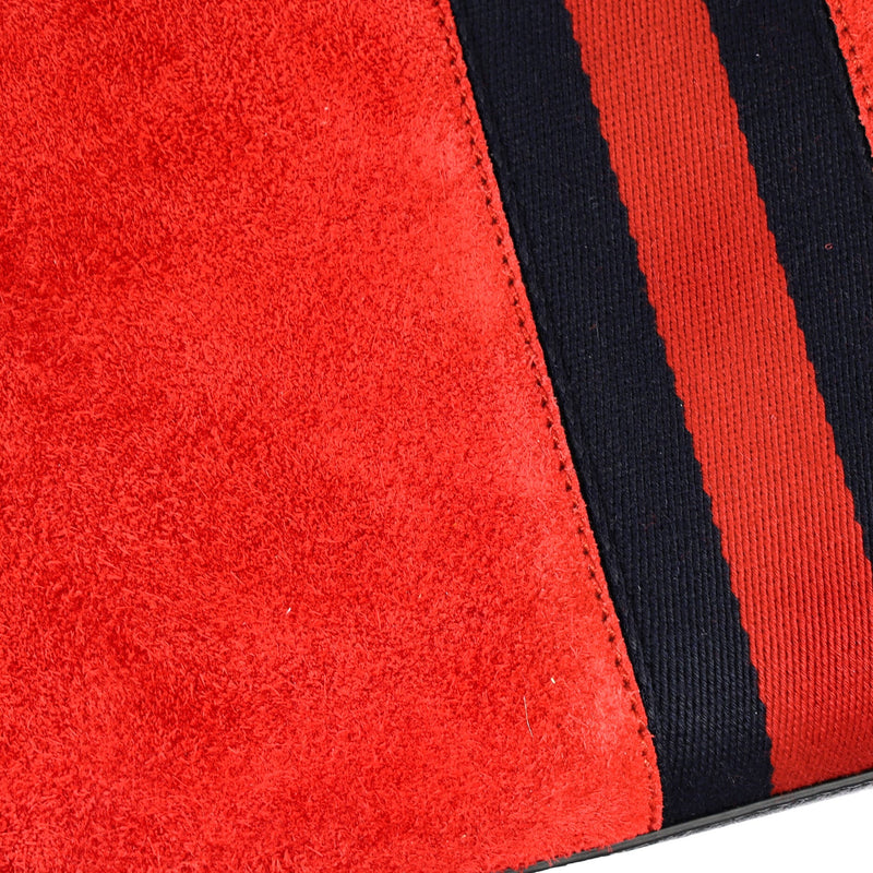 Ophidia Dome Shoulder Bag Suede Small