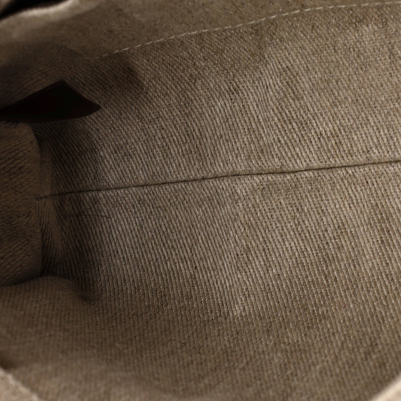 Woody Tote Canvas With Leather Small