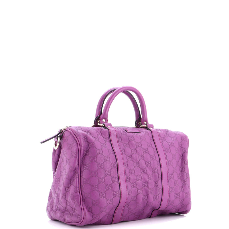 Joy Boston Bag Guccissima Leather Medium