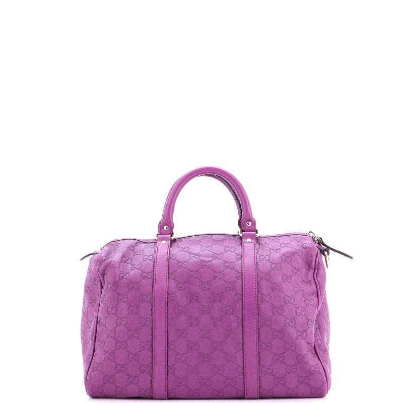 Joy Boston Bag Guccissima Leather Medium