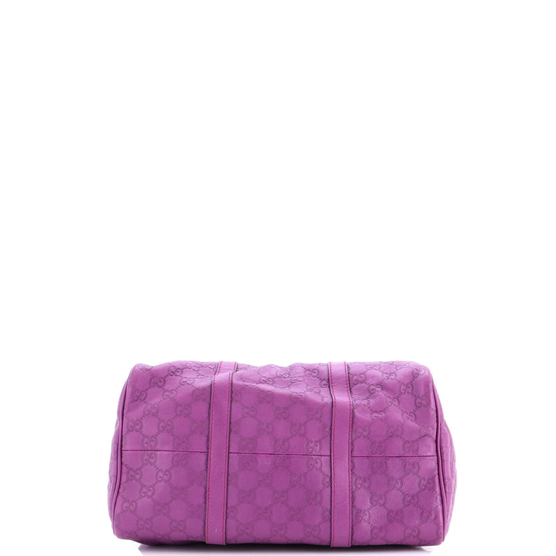 Joy Boston Bag Guccissima Leather Medium