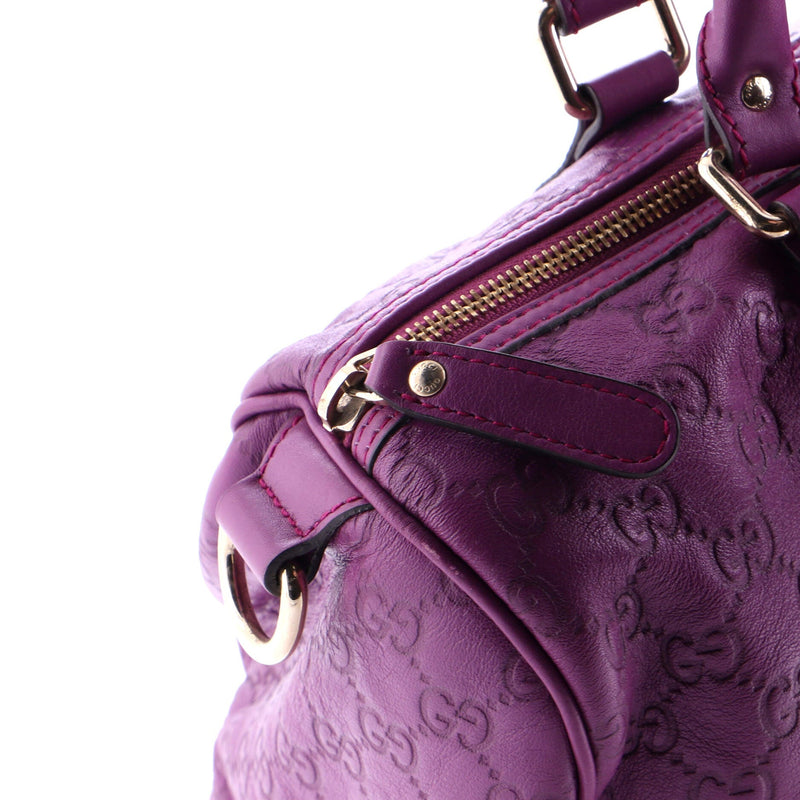 Joy Boston Bag Guccissima Leather Medium