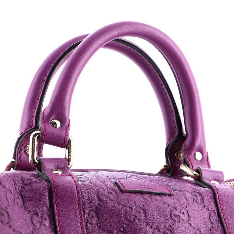 Joy Boston Bag Guccissima Leather Medium