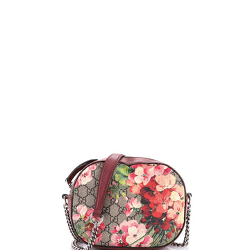 Chain Crossbody Bag Blooms Print Gg