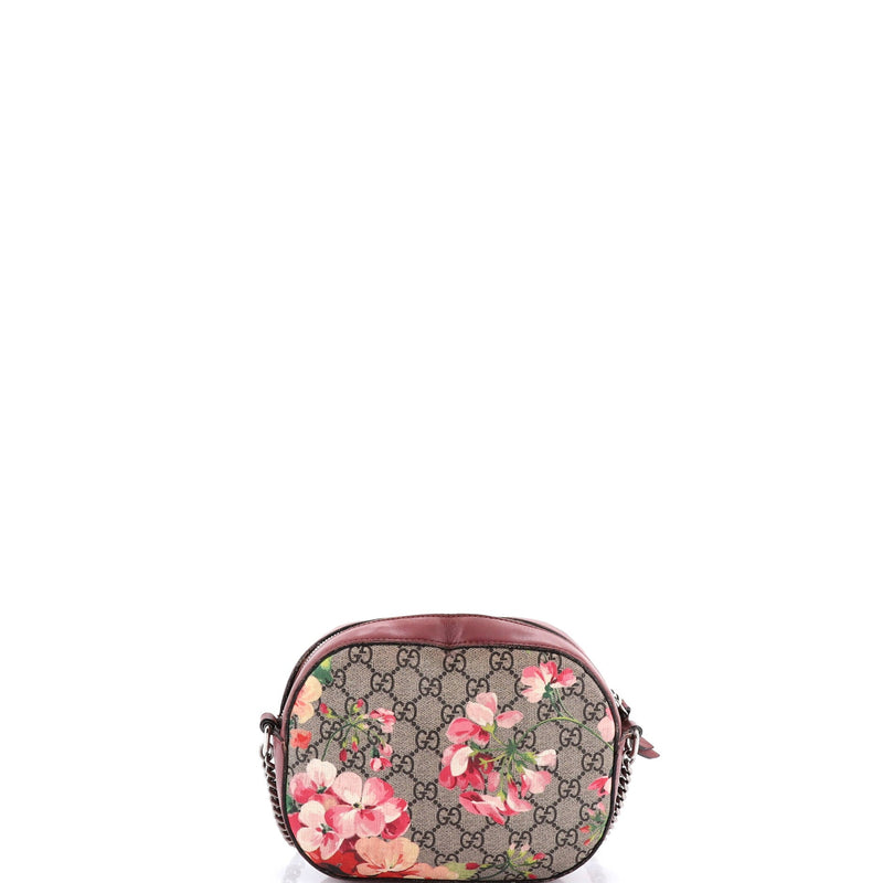 Chain Crossbody Bag Blooms Print Gg