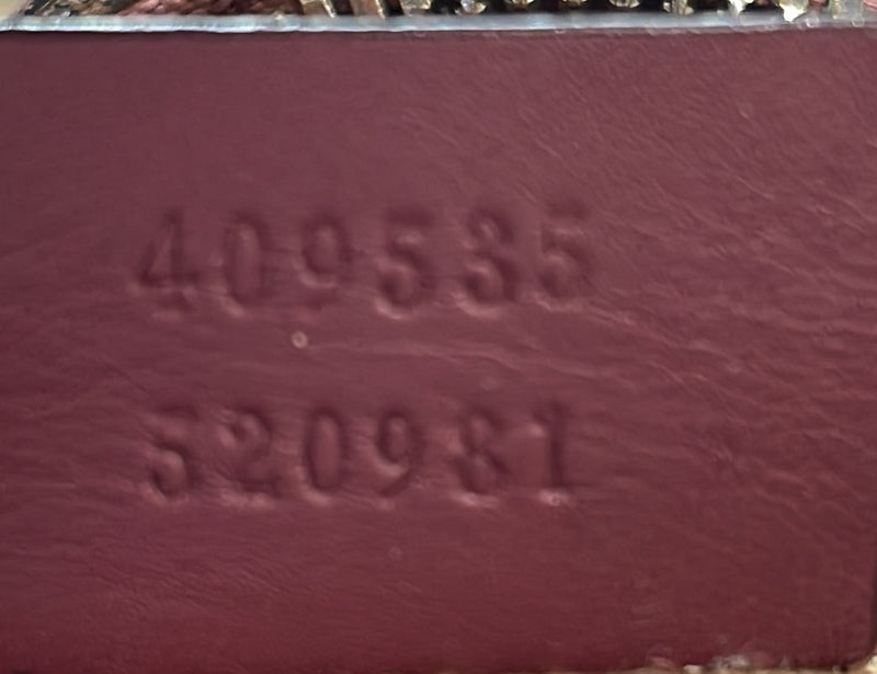 Chain Crossbody Bag Blooms Print Gg