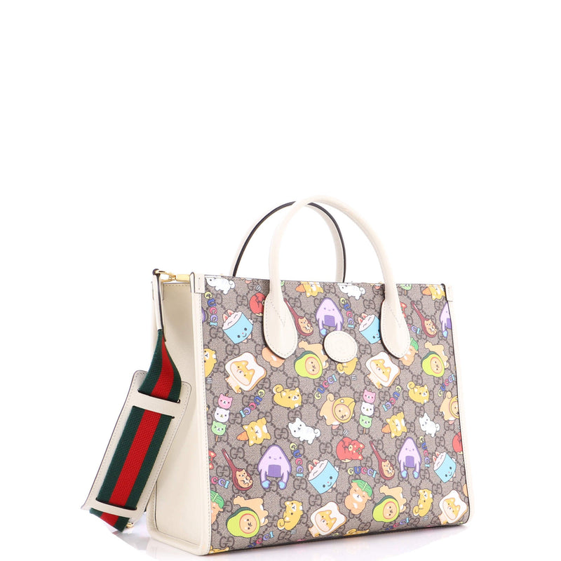 Interlocking G Patch Tote Printed Gg