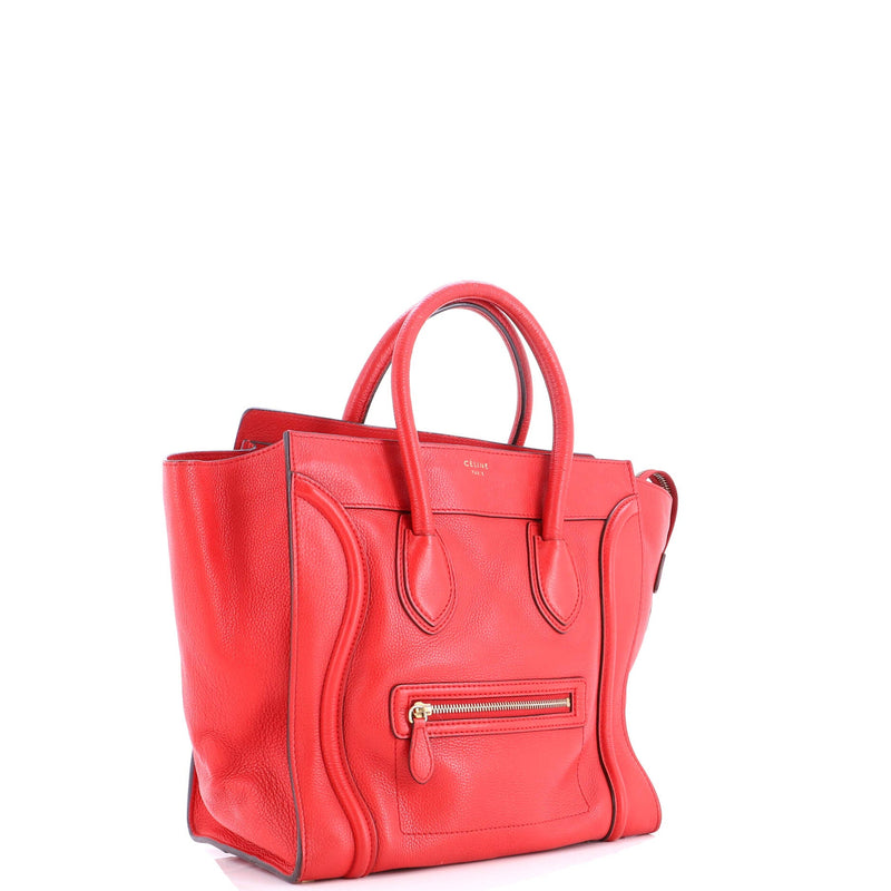 Luggage Bag Grainy Leather Mini