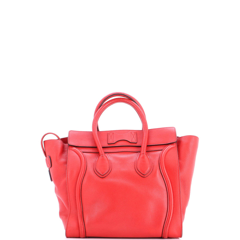 Luggage Bag Grainy Leather Mini