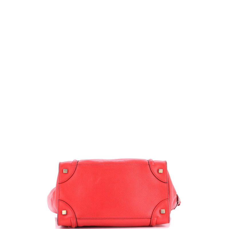 Luggage Bag Grainy Leather Mini