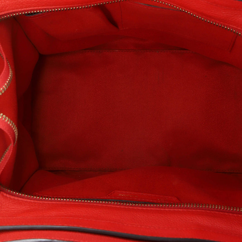 Luggage Bag Grainy Leather Mini