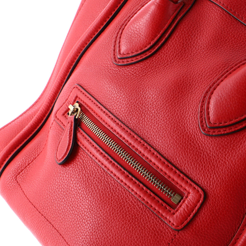 Luggage Bag Grainy Leather Mini