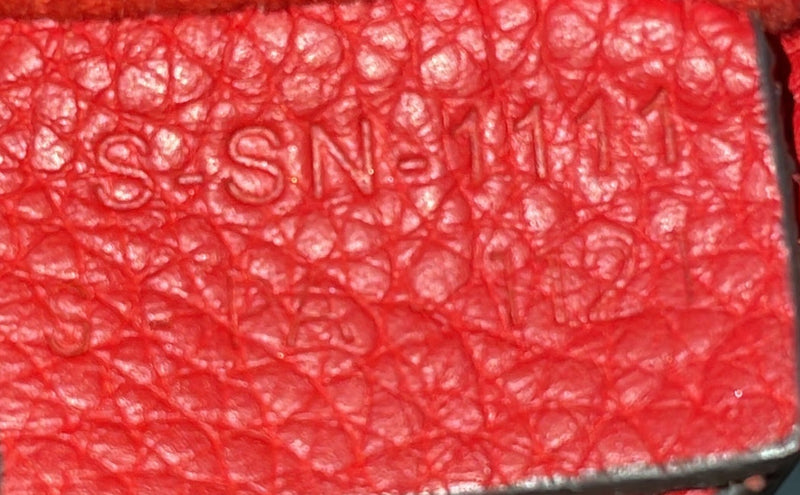 Luggage Bag Grainy Leather Mini