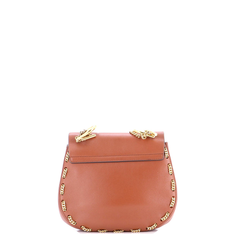 Drew Crossbody Bag Chain Embellished