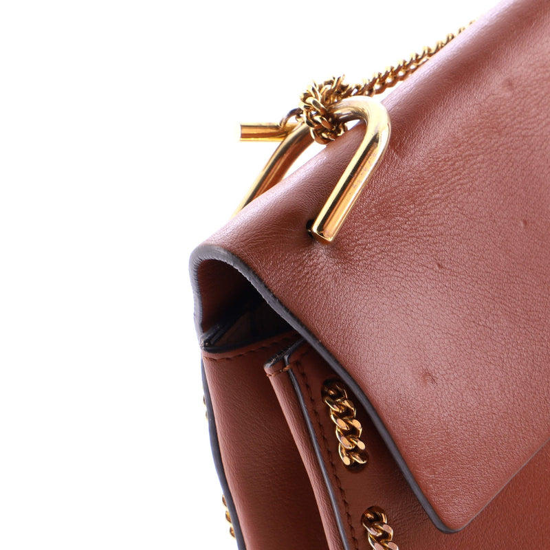Drew Crossbody Bag Chain Embellished