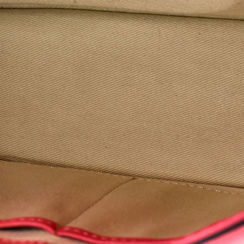 Glam Lock Shoulder Bag Leather Medium