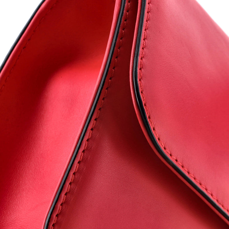 Glam Lock Shoulder Bag Leather Medium