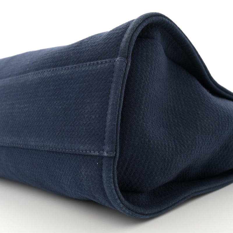 Mixed Fibers Small Deauville Tote Navy