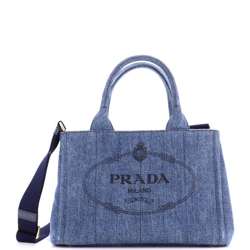 Canapa Convertible Tote Denim Mini
