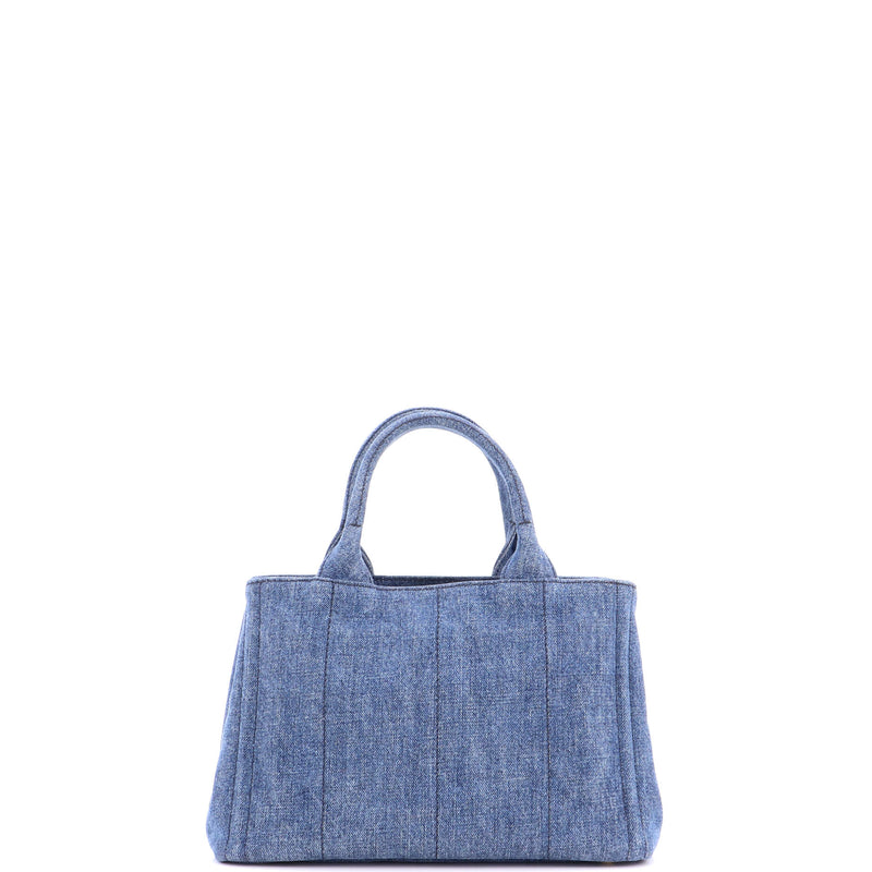 Canapa Convertible Tote Denim Mini