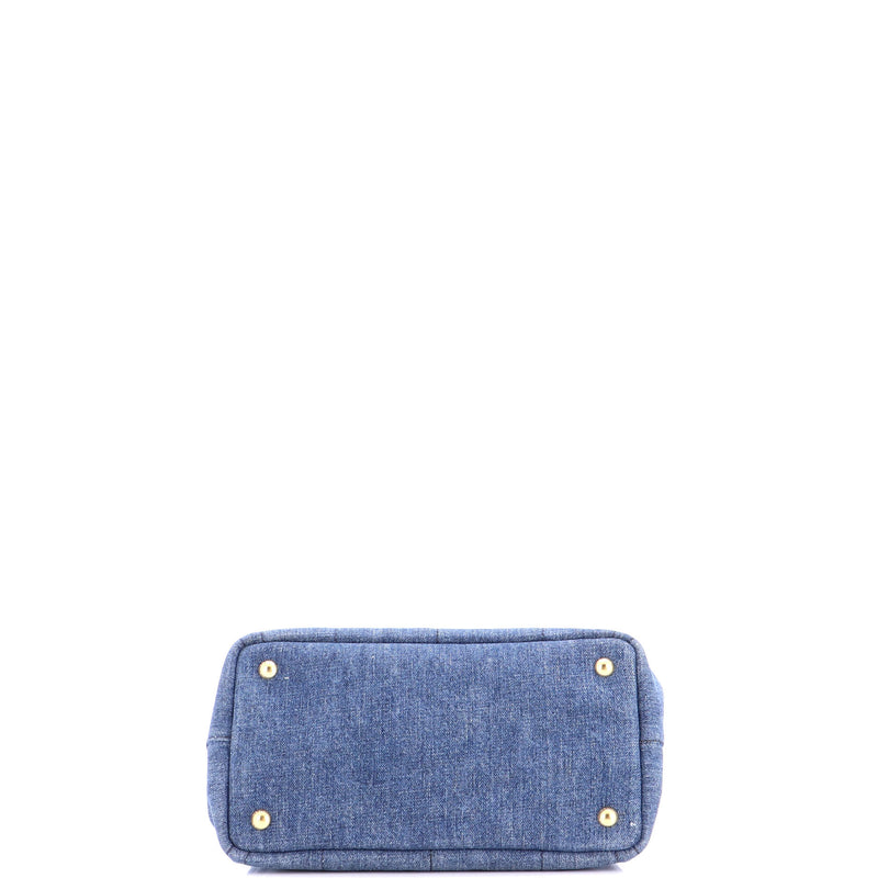 Canapa Convertible Tote Denim Mini