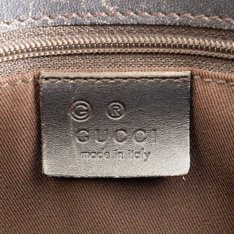 Double Pocket Tote Gg Canvas Small