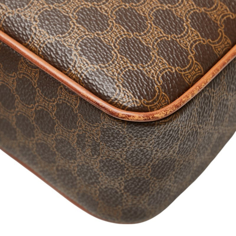 Vintage Saddle Flap Shoulder Bag Macadam