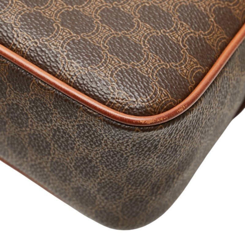 Vintage Saddle Flap Shoulder Bag Macadam