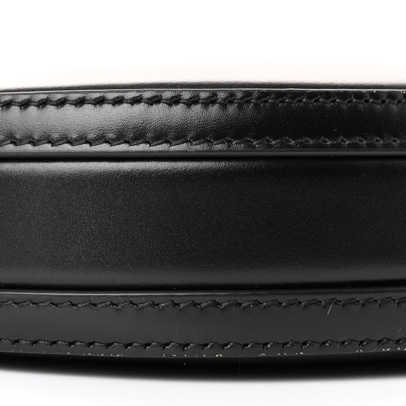 Calfskin Mini Olympia Shoulder Bag Black