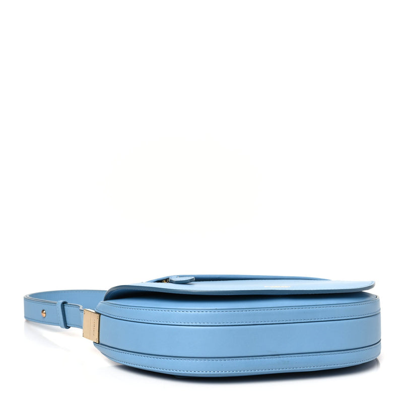 Calfskin Small Olympia Shoulder Bag Blue