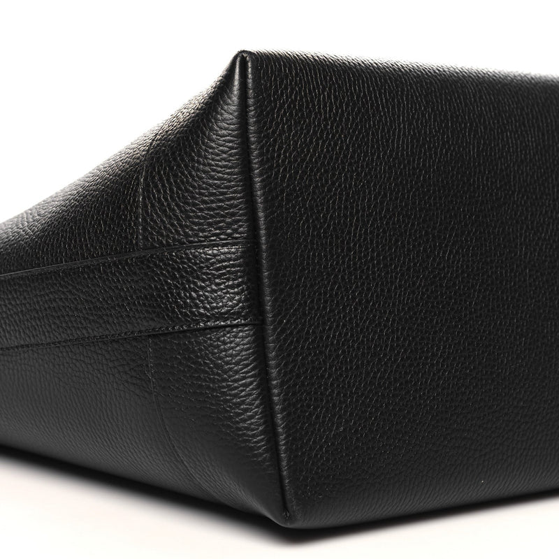 Grainy Calfskin Medium London Tote Bag