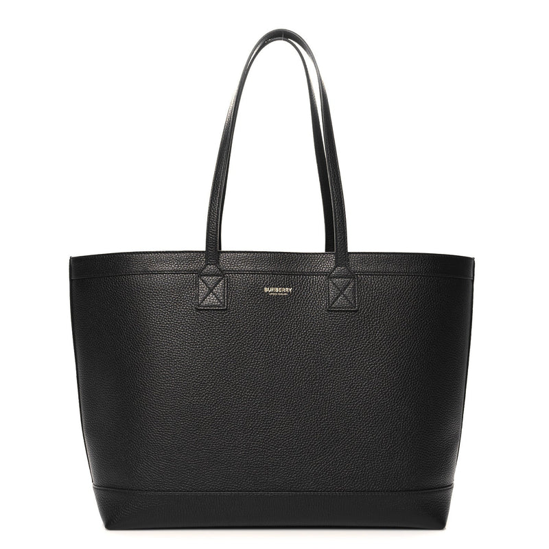 Grainy Calfskin Medium London Tote Bag