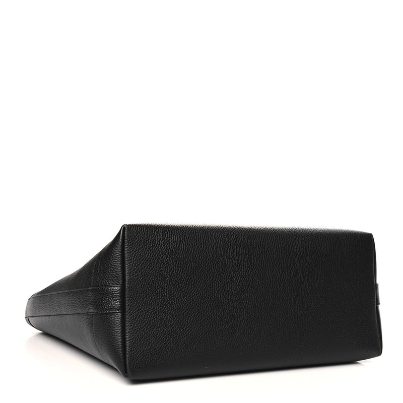 Grainy Calfskin Medium London Tote Bag