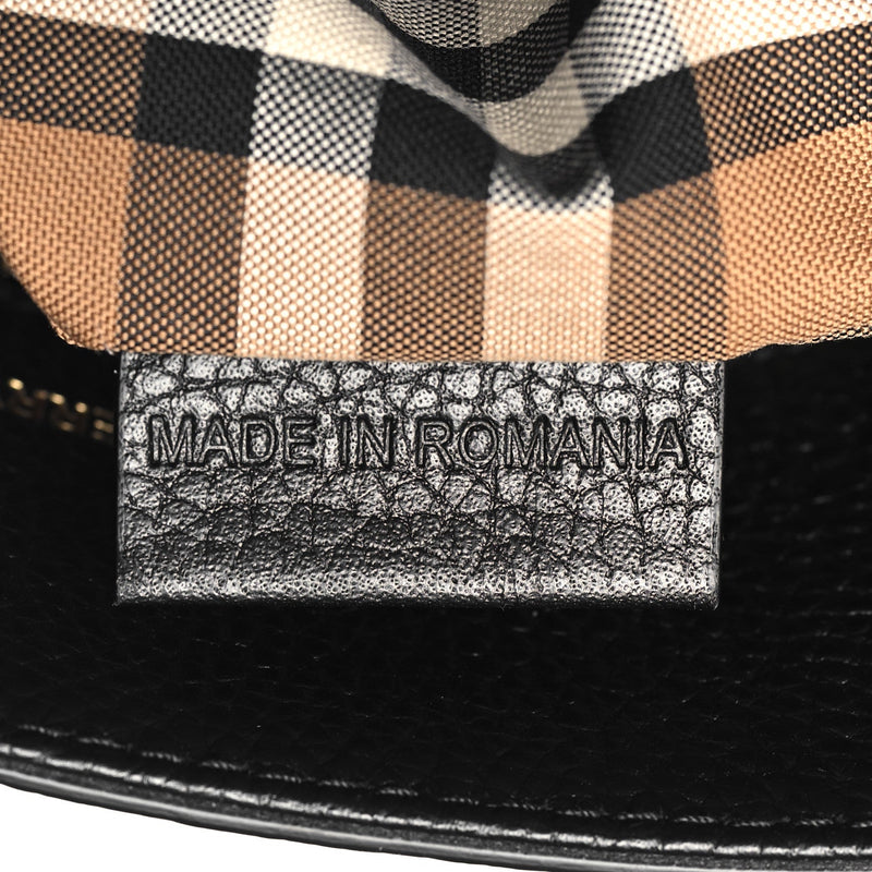 Grainy Calfskin Medium London Tote Bag