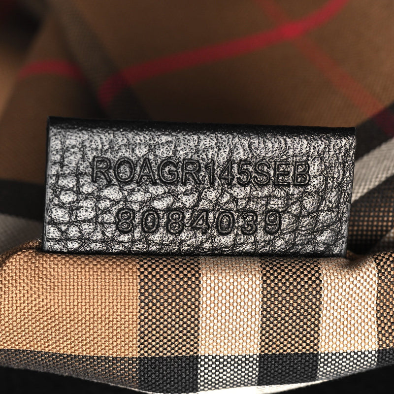 Grainy Calfskin Medium London Tote Bag