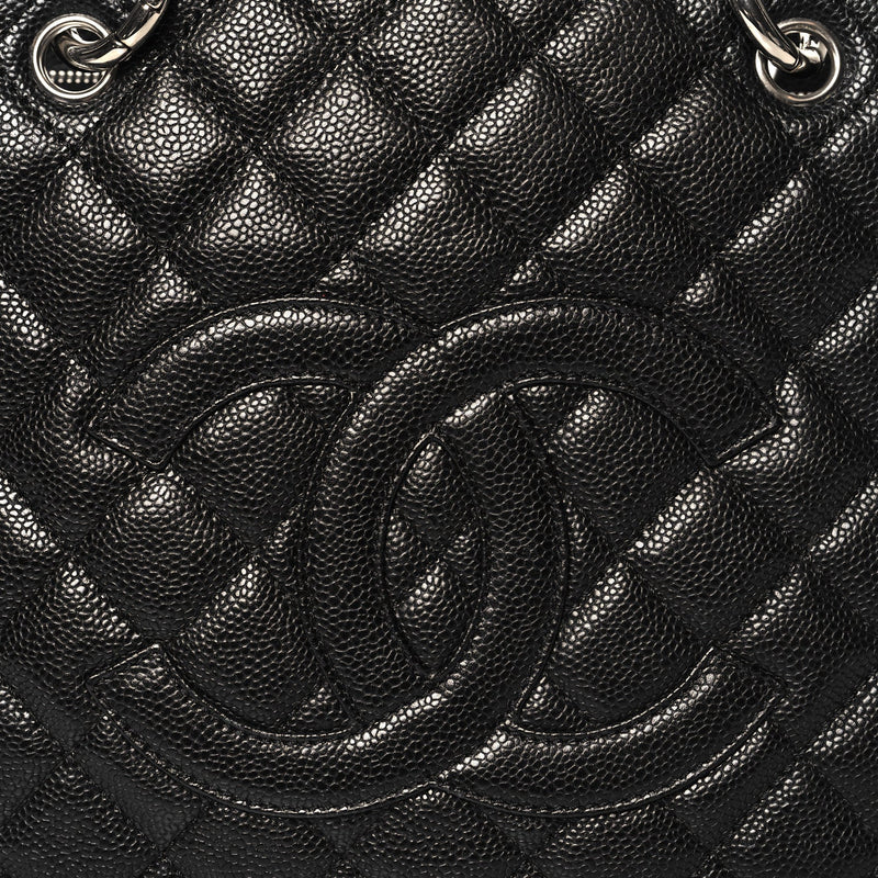 Caviar Quilted Grand Shopping Tote Gst