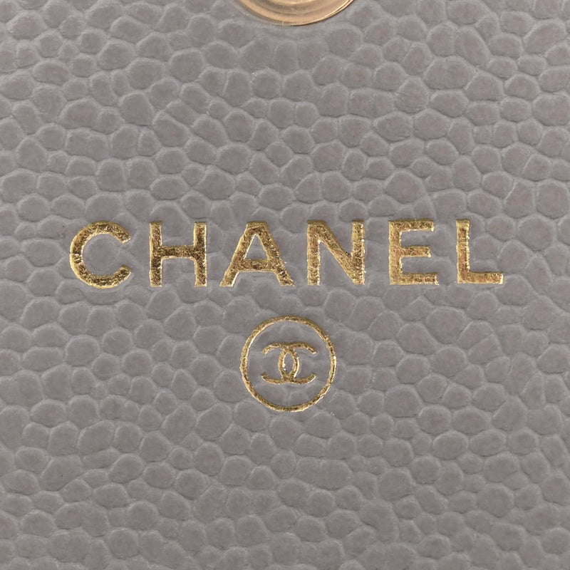 Caviar Quilted Miss Coco Clutch With