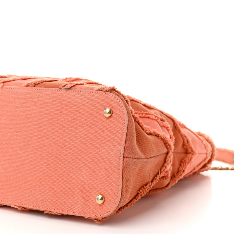 Canvas Chevron Cuba Patchwork Shopper