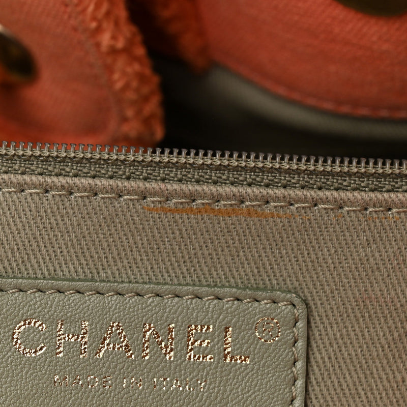 Canvas Chevron Cuba Patchwork Shopper