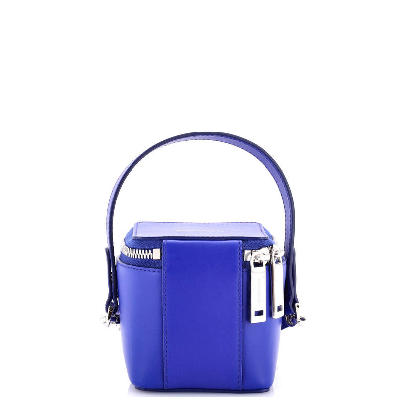 Top Handle Crossbody Bag Leather Micro