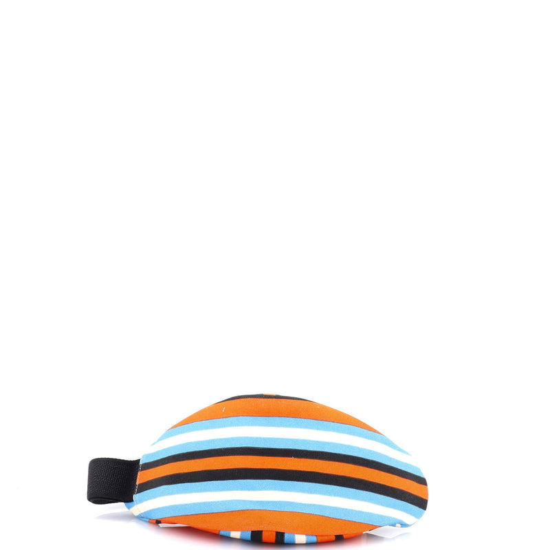 Triangle Logo Zip Crossbody Bag Printed