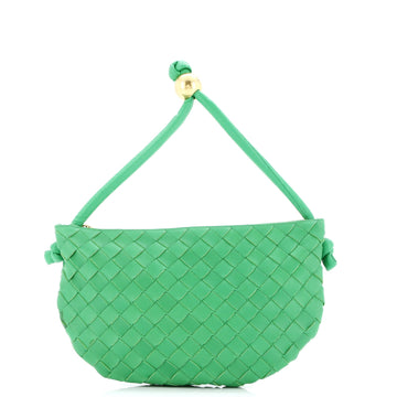 Turn Pouch Intrecciato Nappa Small