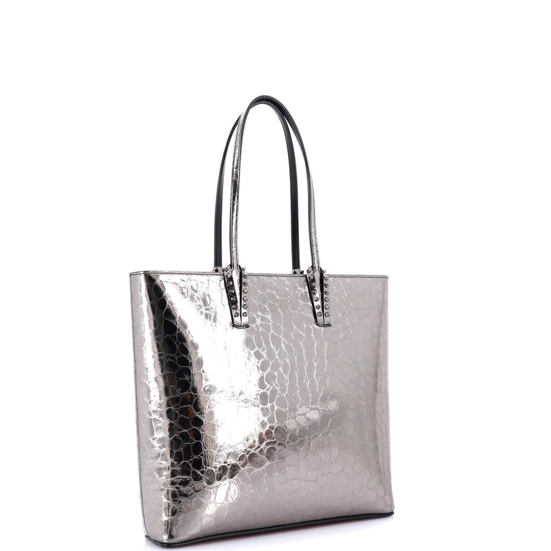 Cabata North South Zipped Tote Crocodile