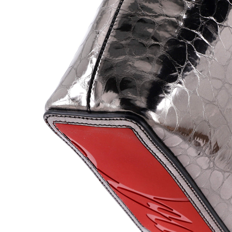 Cabata North South Zipped Tote Crocodile