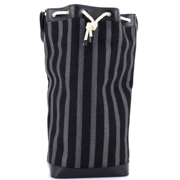 Saint Laurent Sport Bucket Bag Striped