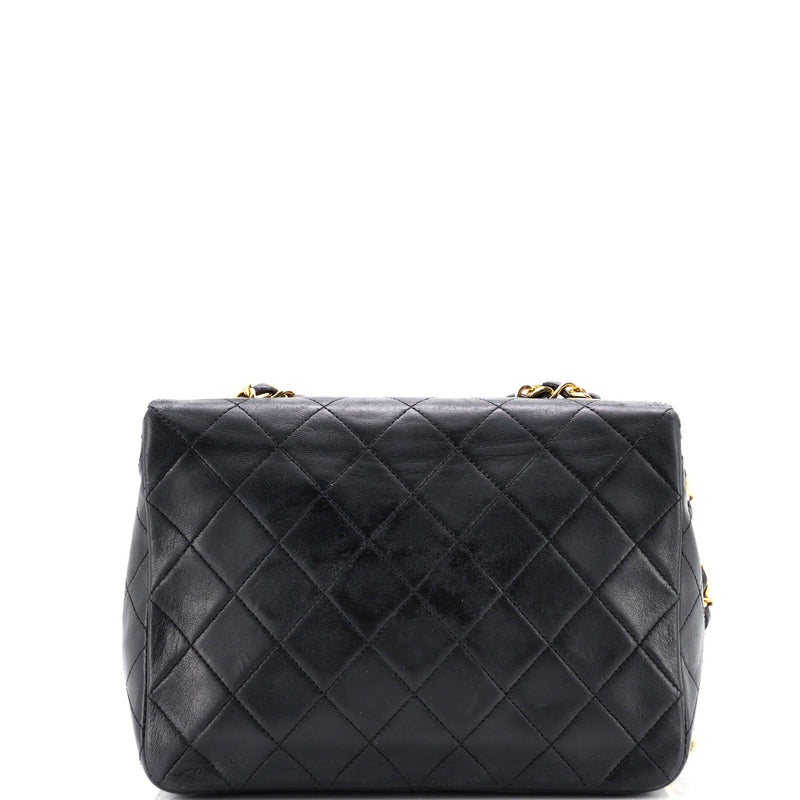 Vintage Square Classic Flap Bag Quilted